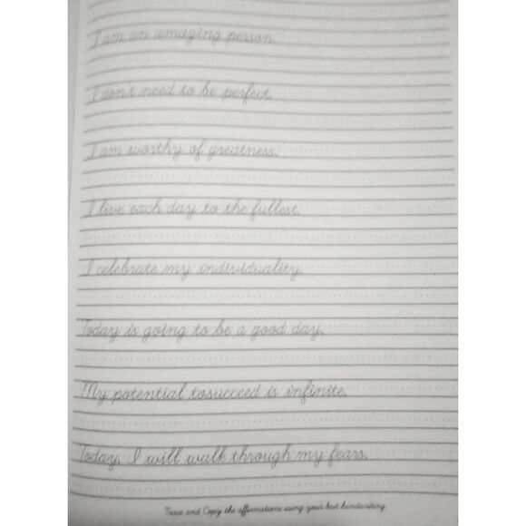 Bundle of 2 Spiral-Bound Cursive Handwriting Workbooks for Adults -NWOT - Picture 5 of 6